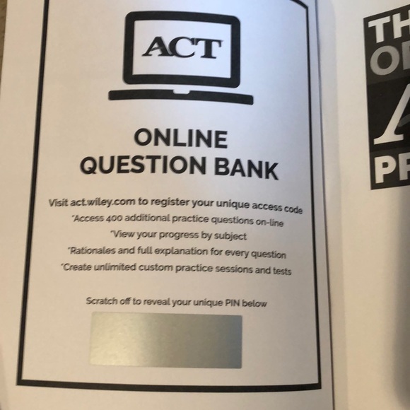 ACT Prep guide book - Picture 2 of 4